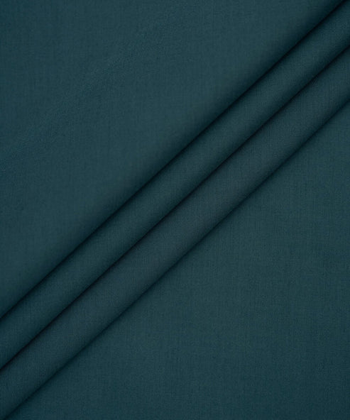 Men’s Unstitched Wash n’ Wear Suit by Wahab Fabrics - Blue Grey