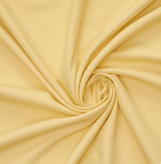 Men’s Unstitched Wash n’ Wear Suit by Wahab Fabrics - Light Yellow 101