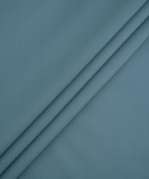 Men’s Unstitched Wash n’ Wear Suit by Wahab Fabrics - Soft Blue