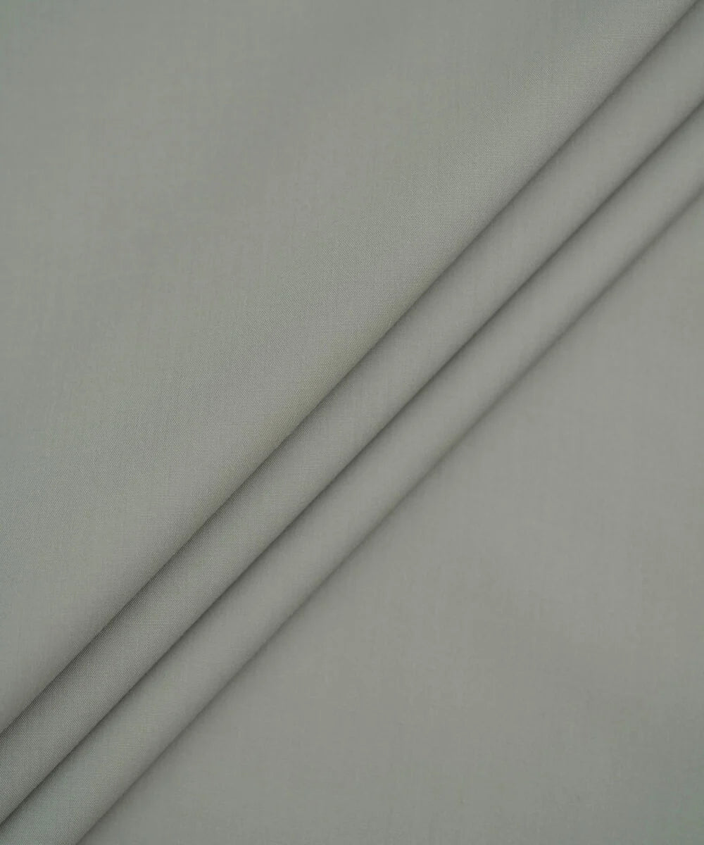 Men’s Unstitched Wash n’ Wear Suit by Wahab Fabrics - Soft Gray