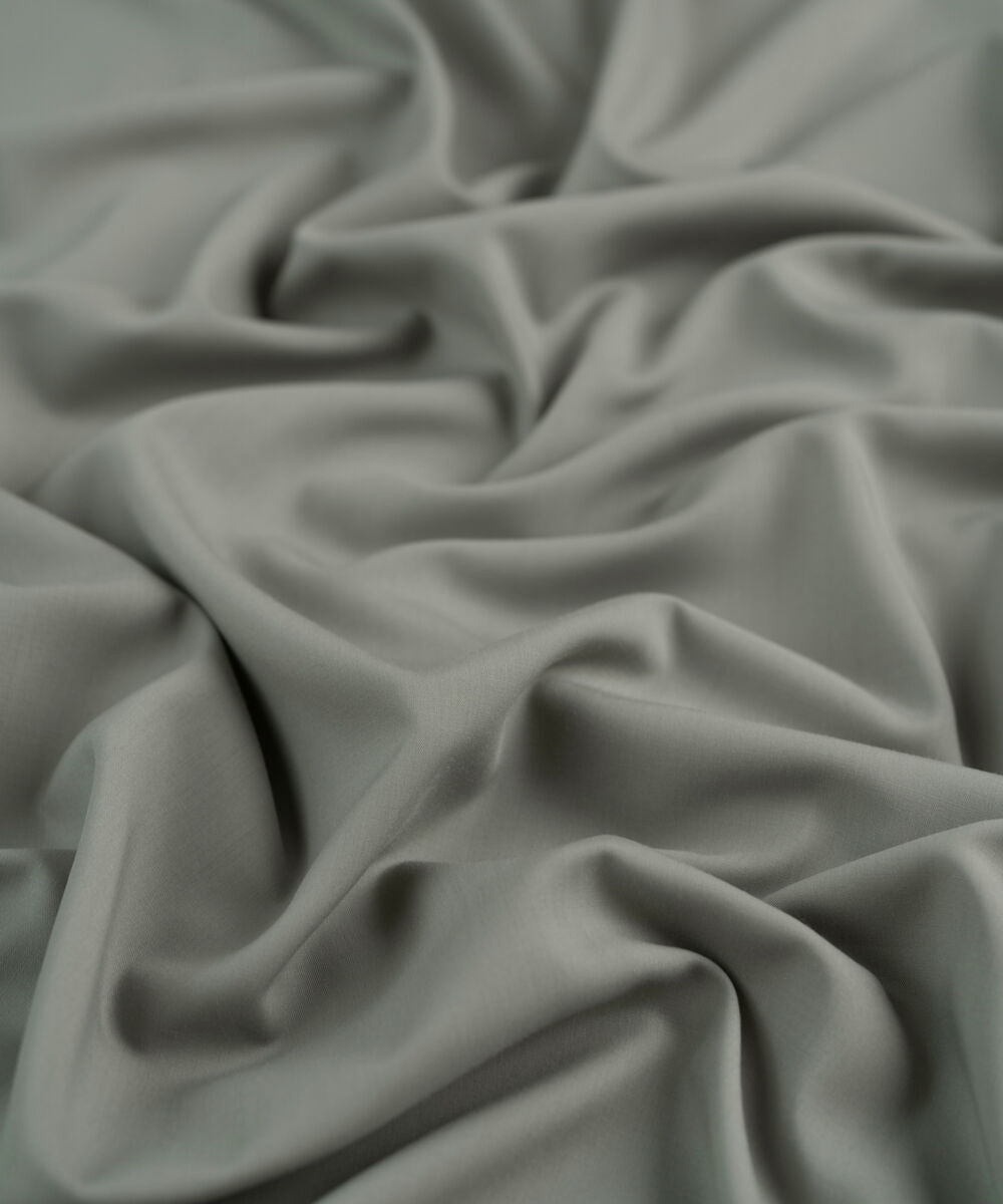 Men’s Unstitched Wash n’ Wear Suit by Wahab Fabrics - Soft Gray