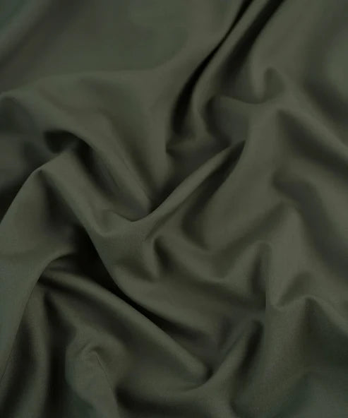 Men’s Unstitched Wash n’ Wear Suit by Wahab Fabrics - Olive Green