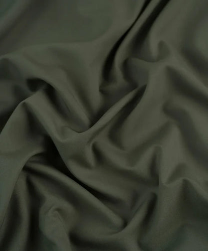 Men’s Unstitched Wash n’ Wear Suit by Wahab Fabrics - Olive Green
