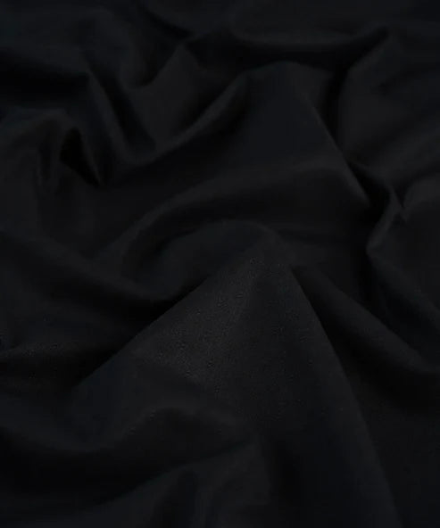 Men’s Unstitched Wash n’ Wear Suit by Wahab Fabrics - Black