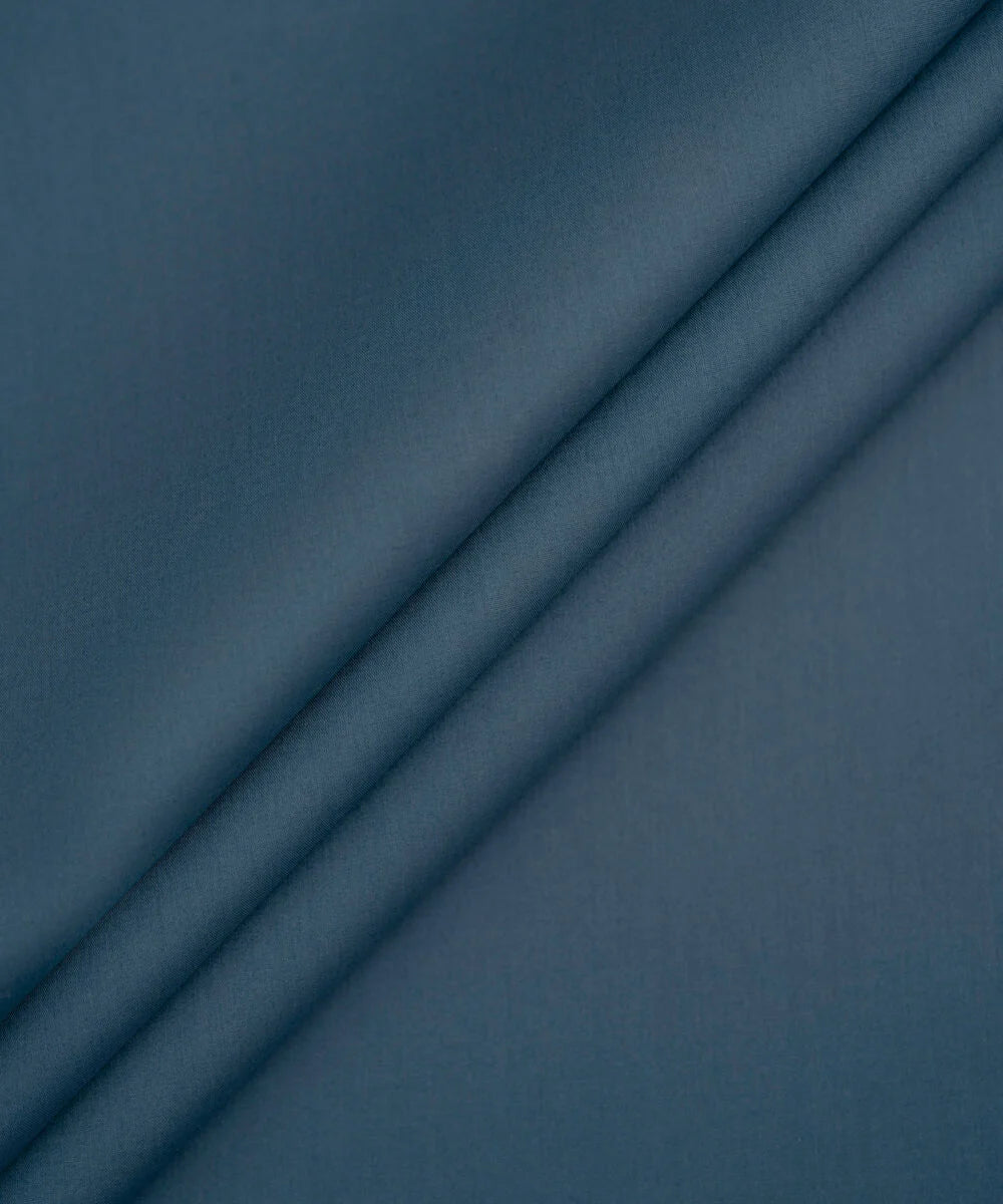 Men’s Unstitched Wash n’ Wear Suit by Wahab Fabrics - Soft Blue