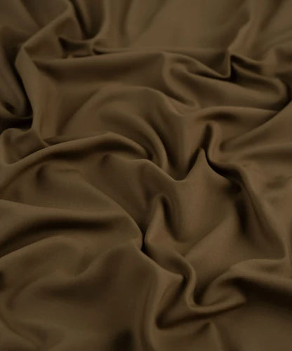 Men’s Unstitched Wash n’ Wear Suit by Wahab Fabrics - Medium Brown